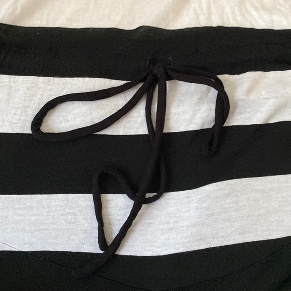 A.L.C. Black and White Striped Cinch Waist Tank Dress🖤🤍🖤 - Picture 8 of 15